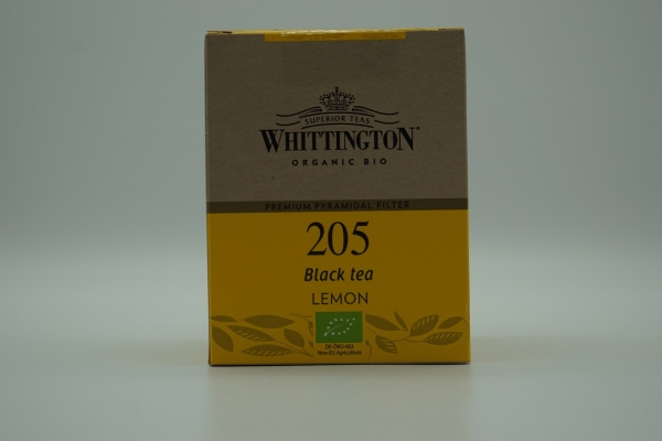 Whittington Organic Bio Black Tea Lemon